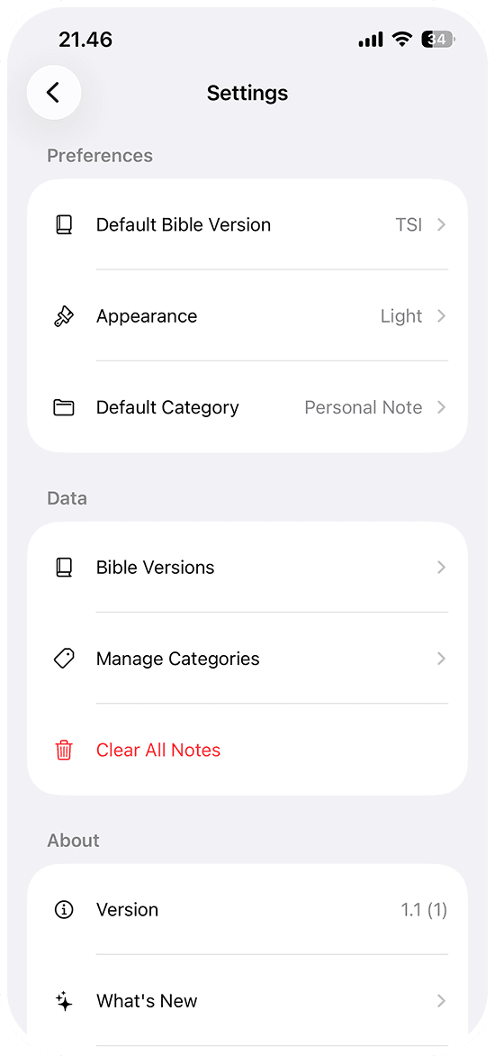 VerseInk app screenshot 3