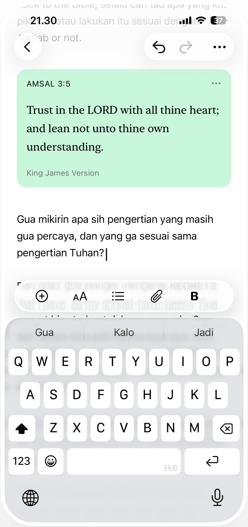 VerseInk app screenshot 2