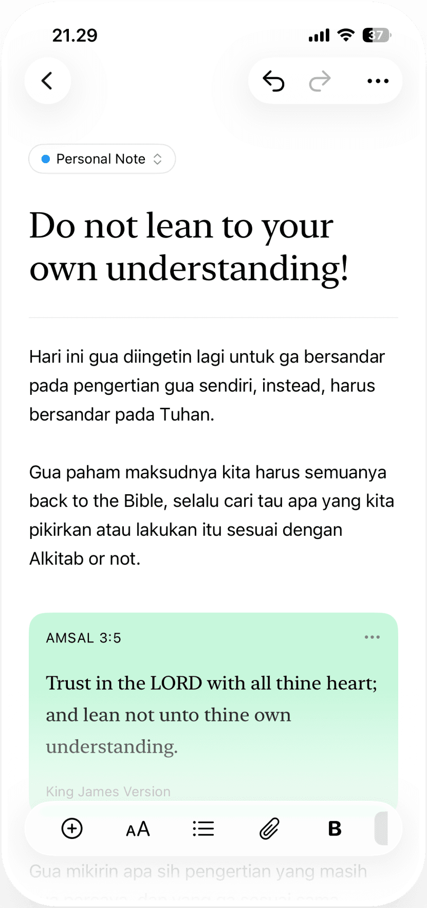 VerseInk app screenshot 4